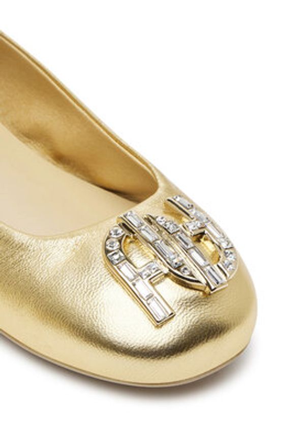 Furla Baleriny Ballet Ballerina YJ02BAL 5R0000 2613S Złoty. Kolor: złoty. Materiał: skóra
