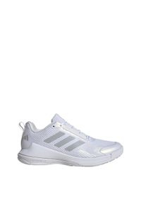 Adidas - Buty Novaflight 2 Indoor. Kolor: biały, szary, wielokolorowy. Materiał: materiał. Sport: siatkówka