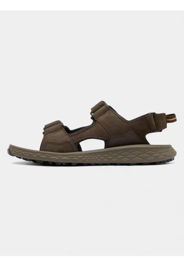 columbia - Sandały męskie Columbia KONOS HIKER 3-STRAP. Kolor: brązowy. Sezon: lato