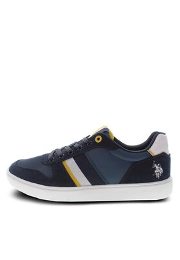 U.S. Polo Assn. Sneakersy Rokko ROKKO003 Niebieski. Kolor: niebieski. Materiał: skóra