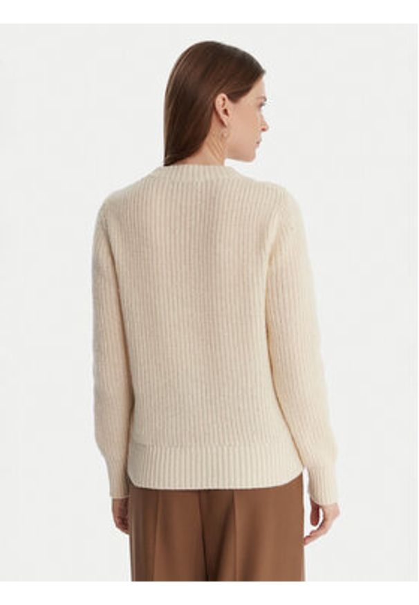 Artigli Sweter ACMA002802 Écru Regular Fit. Kolor: kremowy. Materiał: wiskoza