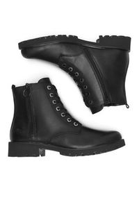 Remonte Trzewiki D8671-01 Czarny. Kolor: czarny. Materiał: skóra #5