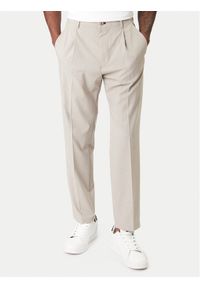 JOOP! Jeans Spodnie materiałowe Lead2 30101677 Beżowy Slim Fit. Kolor: beżowy. Materiał: syntetyk #1