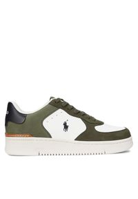 Polo Ralph Lauren Sneakersy 809955690002 Zielony. Kolor: zielony. Materiał: skóra, zamsz