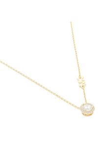 Michael Kors Naszyjnik Pave Halo Necklace MKC1208AN710 Złoty. Materiał: złote. Kolor: złoty #4