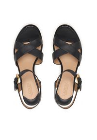 Lauren Ralph Lauren - LAUREN RALPH LAUREN Sandały Emeryn 802P04435001 Czarny. Kolor: czarny. Materiał: skóra #6