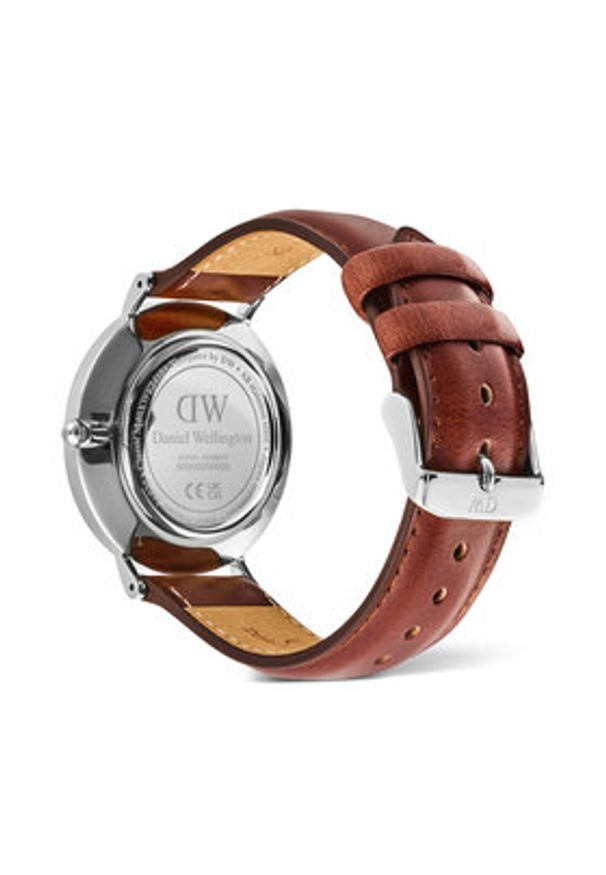Daniel Wellington Zegarek Classic St Mawes DW00100867 Brązowy. Kolor: brązowy