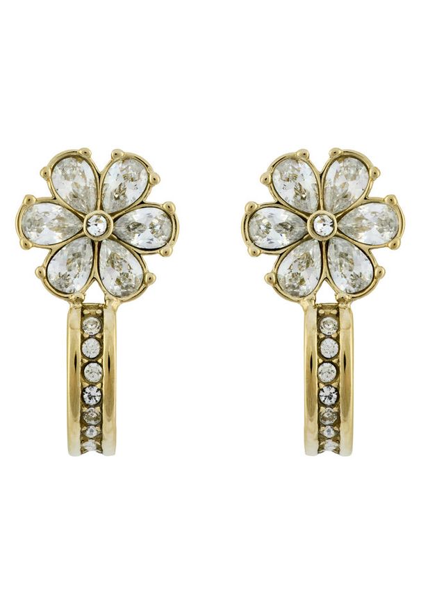 Kolczyki Guess. Materiał: złote. Kolor: złoty