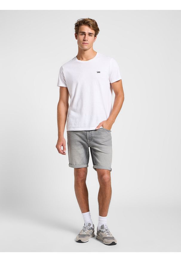 Lee - LEE MĘSKIE SPODENKI JEANSOWE LEE RIDER SHORT BRODY 112363904. Materiał: jeans