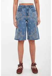 Liu Jo - Bermudy damskie z haftem LIU JO. Wzór: haft #5