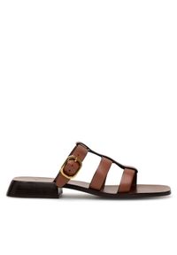 Gino Rossi Klapki MALI-112791 Brązowy. Kolor: brązowy. Materiał: skóra #1