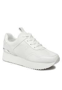 MICHAEL Michael Kors Sneakersy Raina Trainer 43R4RNFSAD Biały. Kolor: biały. Materiał: materiał #5
