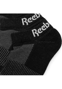Reebok Skarpety krótkie R0356-SS24 (3-pack) Czarny. Kolor: czarny. Materiał: syntetyk