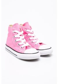 Converse - Trampki dziecięce. Nosek buta: okrągły. Kolor: różowy. Materiał: syntetyk, materiał. Szerokość cholewki: normalna. Wzór: gładki #6