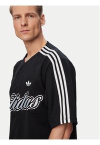 Adidas - adidas T-Shirt Summer League Varsity Baseball KE2244 Czarny Oversize. Kolor: czarny. Materiał: syntetyk #2