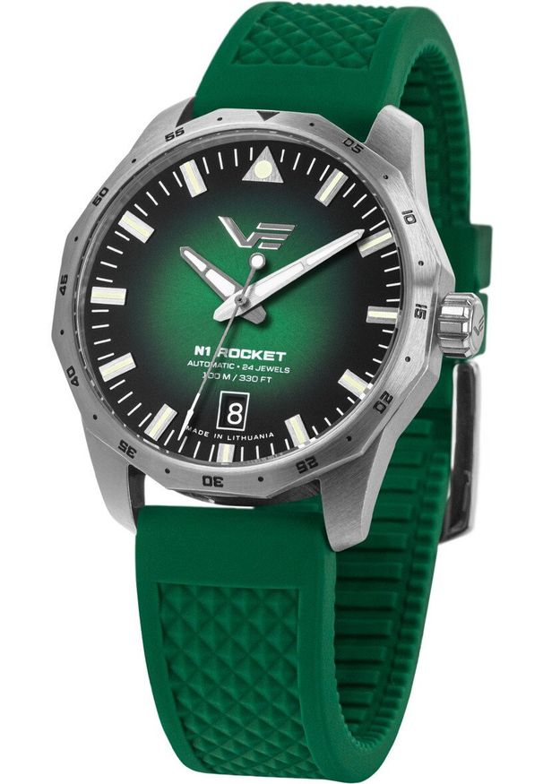 Zegarek Vostok Europe Zegarek męski Vostok Europe NH35A-125A749SG zielony. Kolor: zielony
