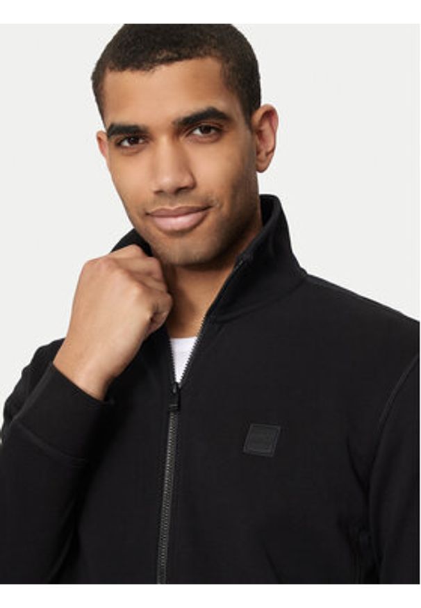 BOSS - Boss Bluza 50511709 Czarny Relaxed Fit. Kolor: czarny. Materiał: bawełna