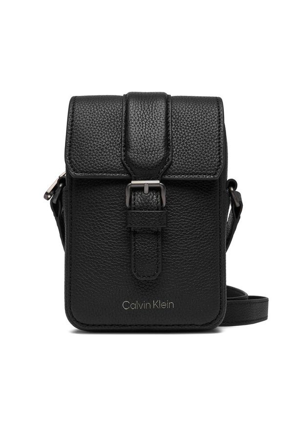 Saszetka Calvin Klein. Kolor: czarny