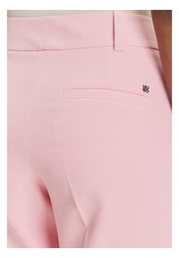 Hugo - HUGO Spodnie materiałowe Hedima-1 50544742 Różowy Slim Fit. Kolor: różowy. Materiał: syntetyk #4