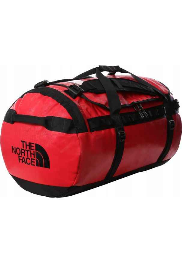 The North Face Torba podróżna The North Face Base Camp Duffel L - red/black