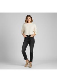 Sneakersy damskie S.Barski, cholewka ze skóry naturalnej zamszowej z tekstylnymi panelami kontrastowe wstawki boczne klasyczne sznurowanie profilowan. Okazja: na co dzień. Zapięcie: sznurówki. Kolor: beżowy. Materiał: zamsz, skóra. Szerokość cholewki: normalna. Wzór: motyw zwierzęcy #8