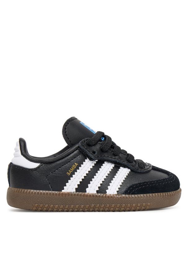 Adidas - adidas Sneakersy Samba Og Cf El I JQ3192 Czarny. Kolor: czarny. Materiał: skóra