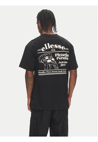 Ellesse T-Shirt Canoci SHZ21847 Czarny Loose Fit. Kolor: czarny. Materiał: bawełna #5