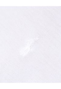 Ralph Lauren - RALPH LAUREN - Biała koszula z logo Straight Cut. Typ kołnierza: polo, kołnierzyk klasyczny. Kolor: biały. Materiał: bawełna. Długość rękawa: długi rękaw. Długość: długie. Styl: klasyczny #3