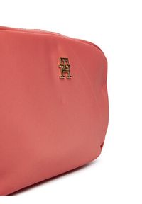 TOMMY HILFIGER - Tommy Hilfiger Torebka Popette Camera Bag AW0AW17704 Koralowy. Kolor: pomarańczowy. Materiał: skórzane #5