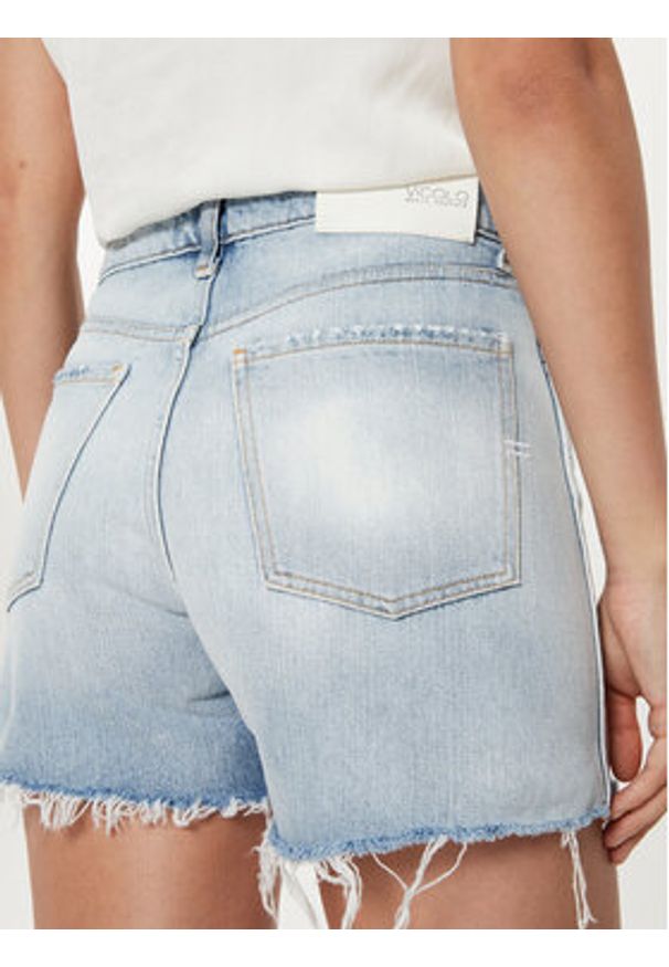ViCOLO Szorty jeansowe DB5396 Niebieski Regular Fit. Kolor: niebieski. Materiał: bawełna
