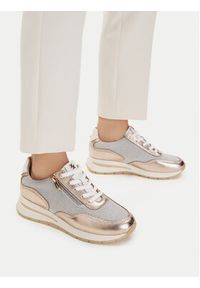 MEXX Sneakersy EO-25F589-2 Biały. Kolor: biały. Materiał: skóra #7