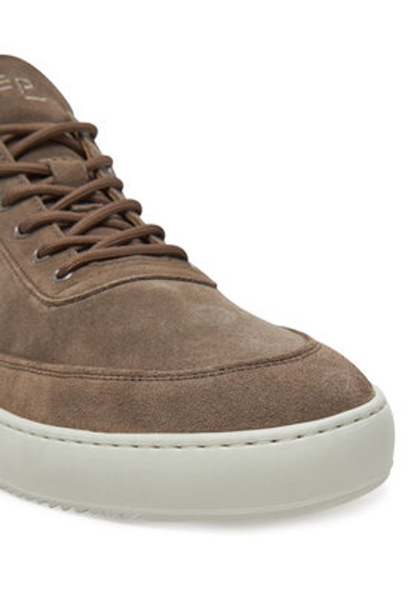 Filling Pieces Sneakersy Low Top 10122793055 Brązowy. Kolor: brązowy. Materiał: zamsz, skóra