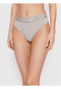 Calvin Klein Underwear Stringi 000QD3754E Szary. Kolor: szary. Materiał: bawełna #1