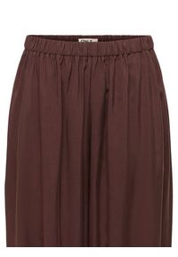 only - ONLY Spodnie materiałowe Scarly 15380514 Brązowy Relaxed Fit. Kolor: brązowy. Materiał: materiał #6