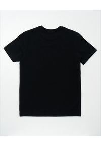 DSQUARED2 KIDS - Czarny t-shirt z logo 4-16 lat. Kolor: czarny. Materiał: materiał. Sezon: lato. Styl: klasyczny