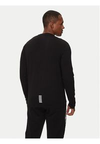 EA7 Emporio Armani Longsleeve 8NPT28 PJVQZ 1200 Czarny Regular Fit. Kolor: czarny. Materiał: bawełna. Długość rękawa: długi rękaw #5