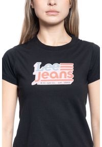 Lee - DAMSKI T-SHIRT LEE CREW NECK TEE BLACK L41LYG01 112109066 #7
