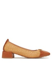 Hispanitas Czółenka RHV253992 Beżowy. Kolor: beżowy. Materiał: materiał