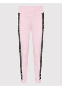 Liu Jo Sport Spodnie dresowe TA2066 FS090 Różowy Regular Fit. Kolor: różowy. Materiał: bawełna