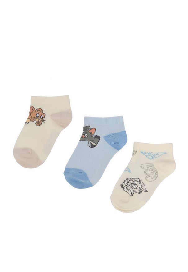 Skarpety długie Tom & Jerry. Wzór: kolorowy