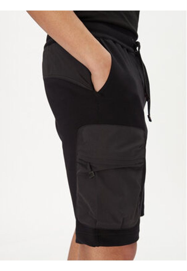 Parajumpers Szorty sportowe Irvine 25SMPMPARE06 Czarny Regular Fit. Kolor: czarny. Materiał: bawełna. Styl: sportowy