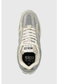 Mercer Amsterdam sneakersy The Re-Run Nubuck kolor szary ME233001. Nosek buta: okrągły. Kolor: szary. Materiał: nubuk. Sport: bieganie #4