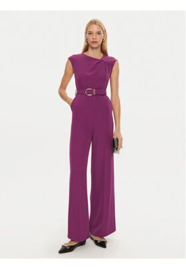Rinascimento Kombinezon CFC0119763003 Fioletowy Regular Fit. Kolor: fioletowy. Materiał: syntetyk