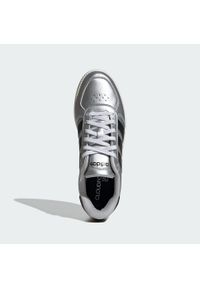 Adidas - Buty Breaknet Sleek. Kolor: czarny, szary, biały, wielokolorowy. Wzór: gładki. Styl: sportowy