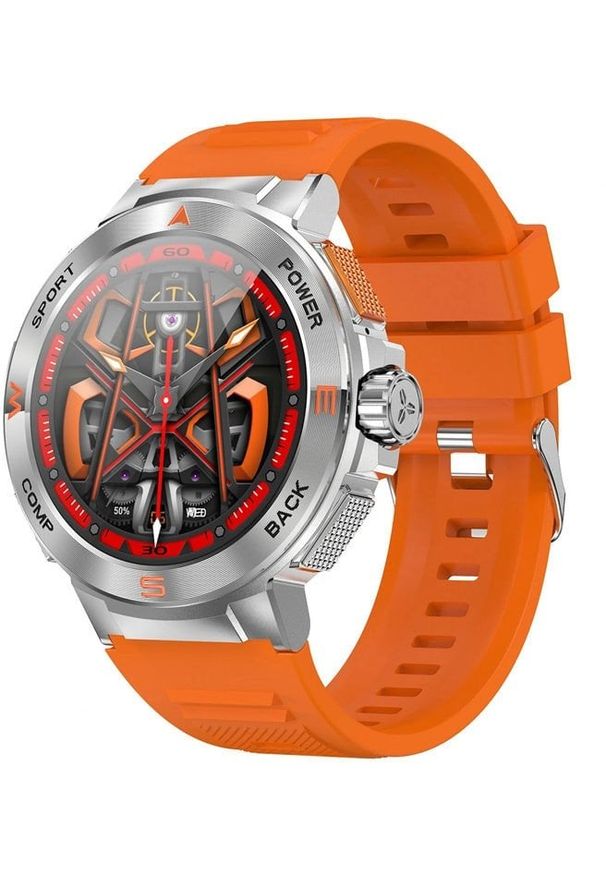 Smartwatch BlitzWolf BW-AT5 (pomarańczowy). Rodzaj zegarka: smartwatch. Kolor: pomarańczowy