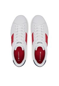 Lacoste Sneakersy Carnaby 7-49SMA0034 Biały. Kolor: biały. Materiał: skóra