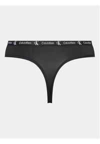 Calvin Klein Underwear Komplet 2 par stringów 000QD5035E Kolorowy. Materiał: syntetyk. Wzór: kolorowy #6