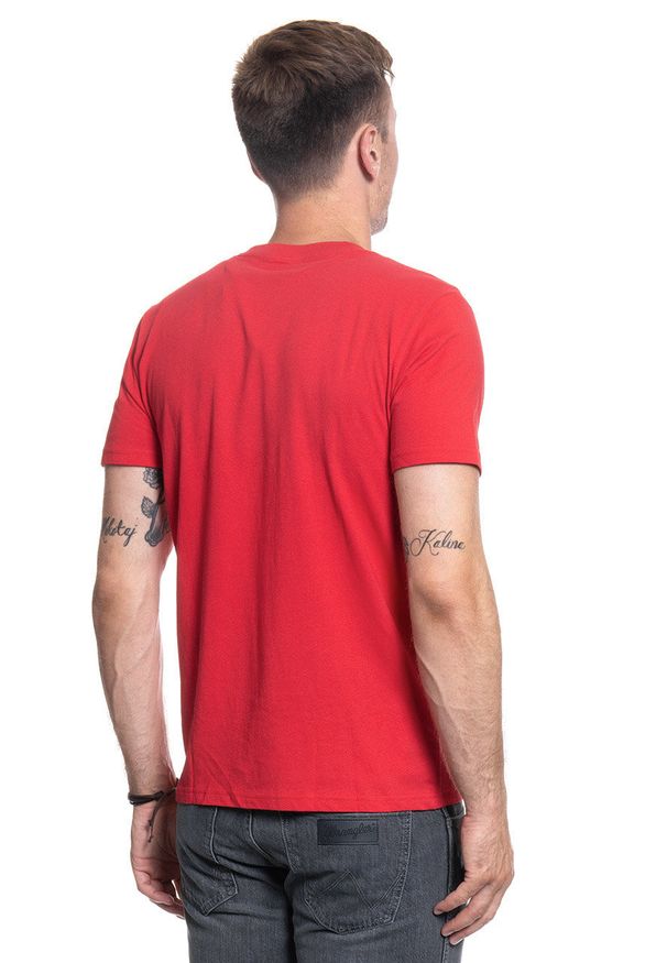 Lee - LEE LEE JEANS TEE BRIGHT RED L62BFQEF 112114495. Materiał: jeans