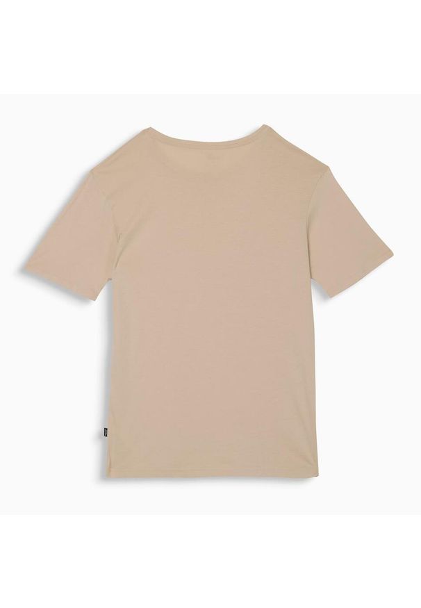 Puma Koszulka Ess Small Logo Boyfriend 68333088. Kolor: beżowy