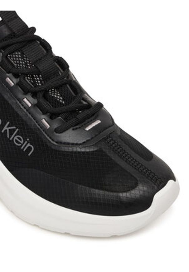 Calvin Klein Sneakersy Light Eva Run Lup Transp Ripst HW0HW02998 Czarny. Kolor: czarny. Materiał: materiał. Sport: bieganie